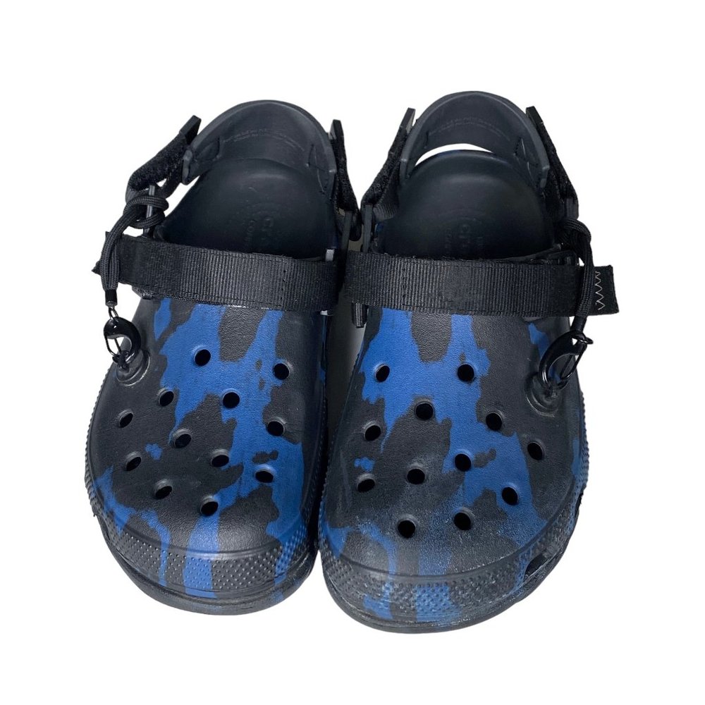 Post Malone Blue Camo Crocs - Limited Edition